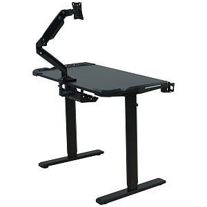 Игровой подъемный стол с регулировкой по высоте XTEN-UP WTG001, черный, 1050х560х750/1150 мм
